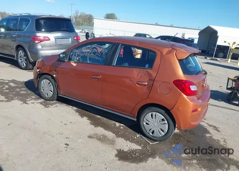 2018 Mitsubishi Mirage Es z USA, uszkodzony, nr VIN ML32A3HJ2JH000270